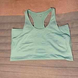 Zyia Copper Charge tank in aqua